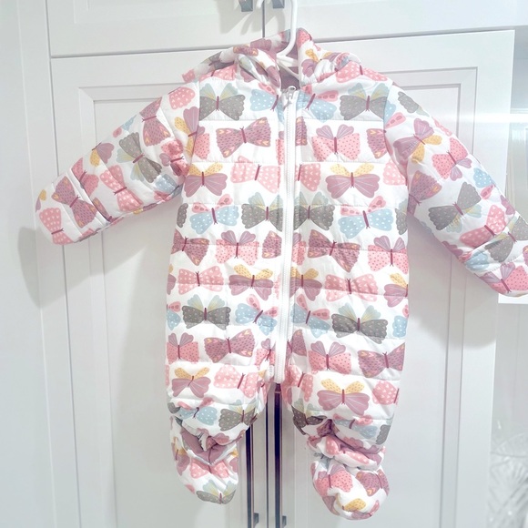 First impressions infant baby snowsuit - worn once